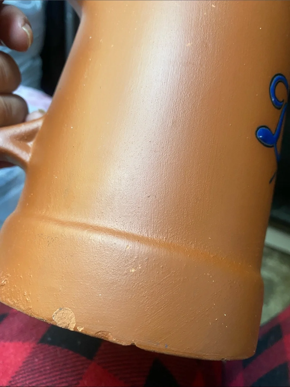 Dodgers pottery mug